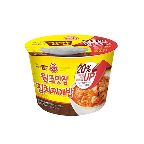 [오뚜기] 컵밥 원조맛집 김치찌개밥 310g