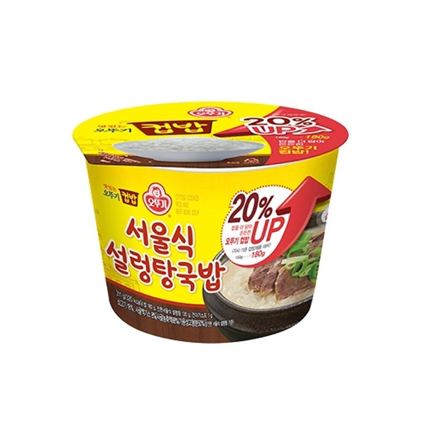 [오뚜기] 컵밥 서울식 설렁탕국밥 311g