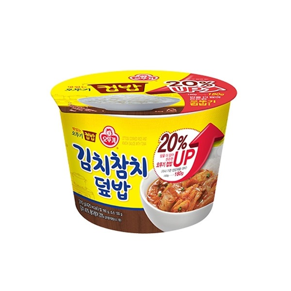 [오뚜기] 컵밥 김치참치덮밥 310g