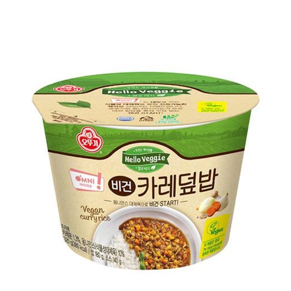 [오뚜기] 컵밥 비건 카레덮밥 320g
