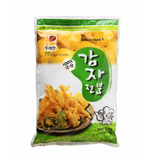 [뚜레반] 감자전분가루 A+ (국산) 1kg
